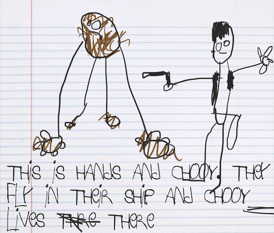 I Turned The Weirdest Kids Descriptions Of Star Wars Into A Picture Book