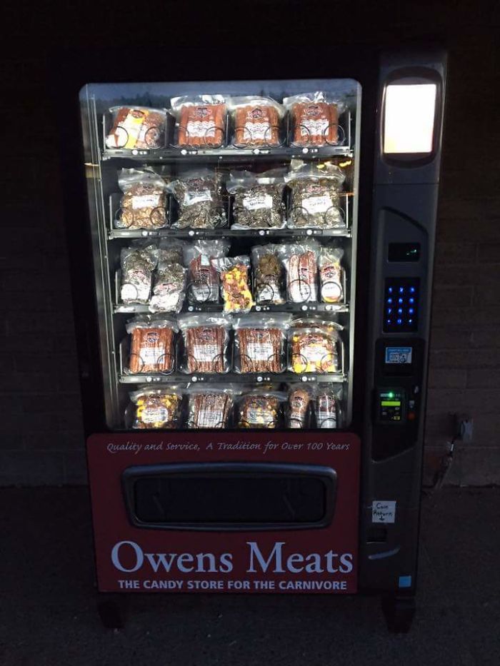My Local Butcher Shop Has A Meat Vending Machine