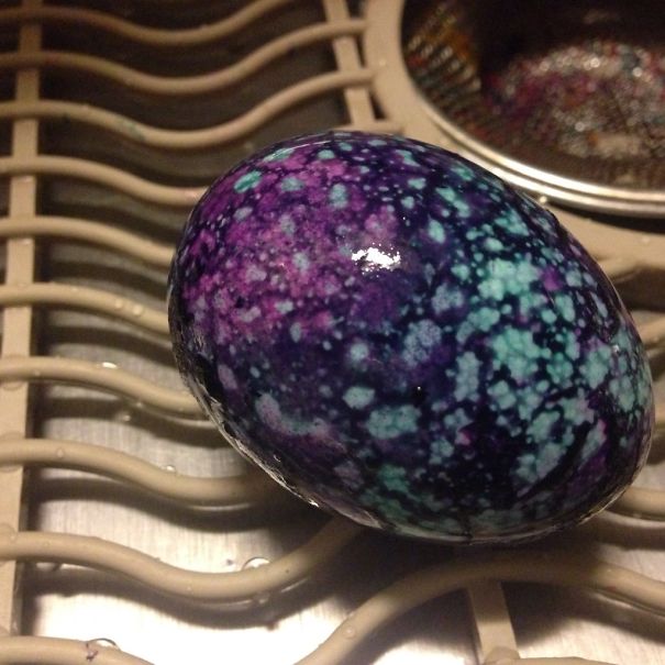 Was Coloring Eggs With My Niece When She Accidentally Made A Dragon Egg