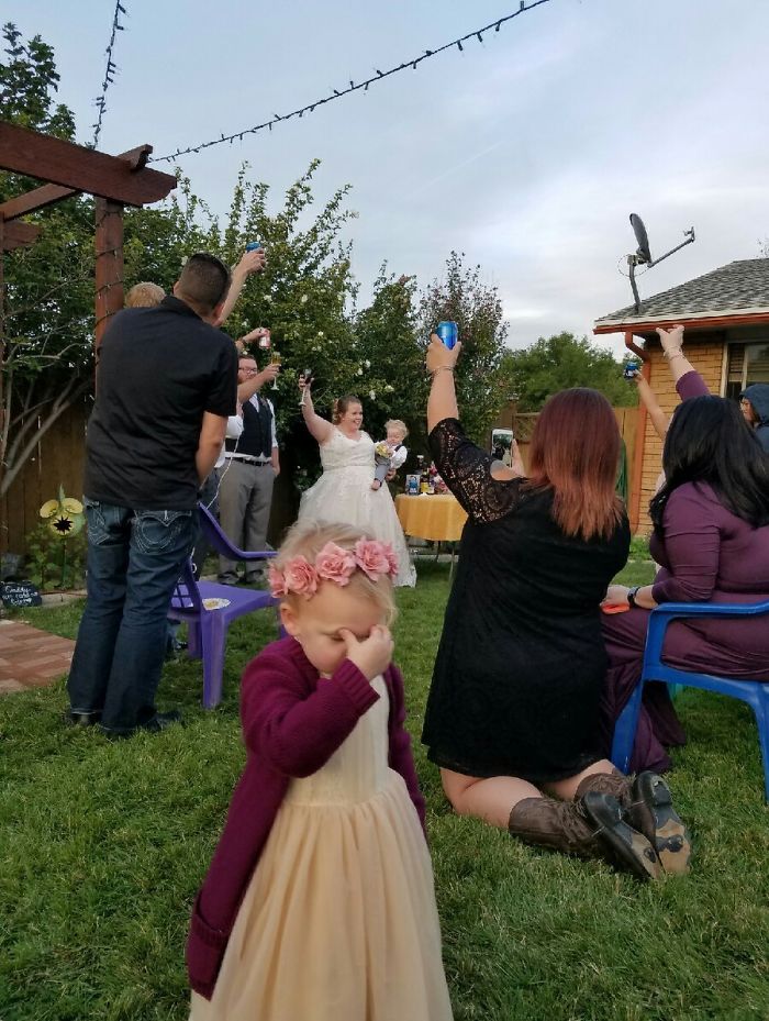 Flower Girl Is Tired Of This Wedding Sh*t