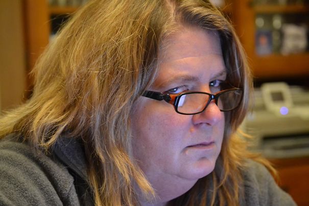 Was Playing Around With The New Camera With My Fiancee's Brother And Snapped This Shot Of My Future Mother-In-Law
