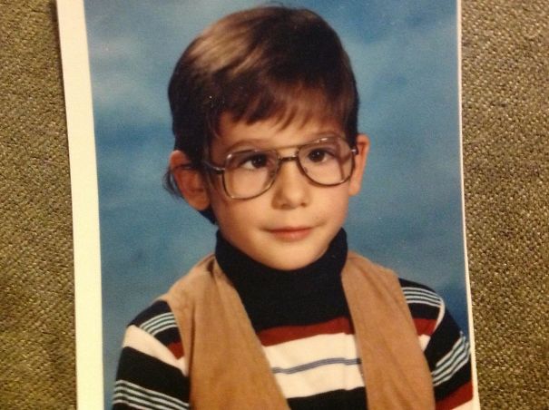 My Husband's School Picture 1985