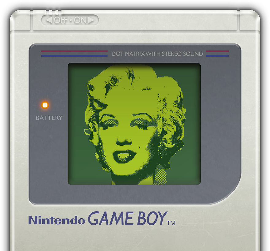 The History Of Art Through Gameboy By Gianluca Pirola