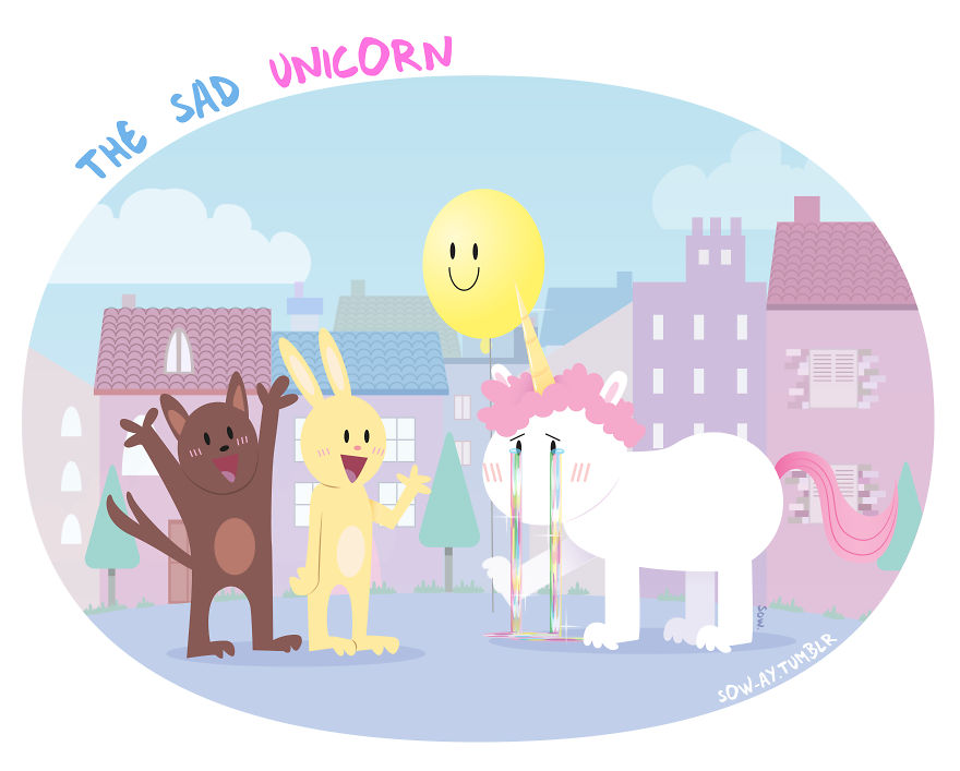 Anyone Can Have Depression. Even Unicorns