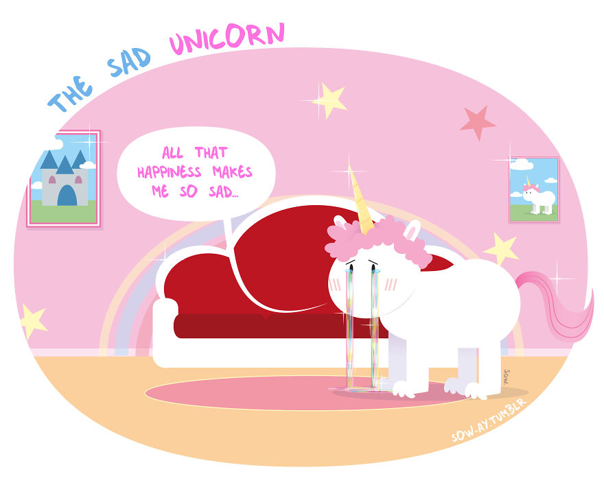 Anyone Can Have Depression. Even Unicorns