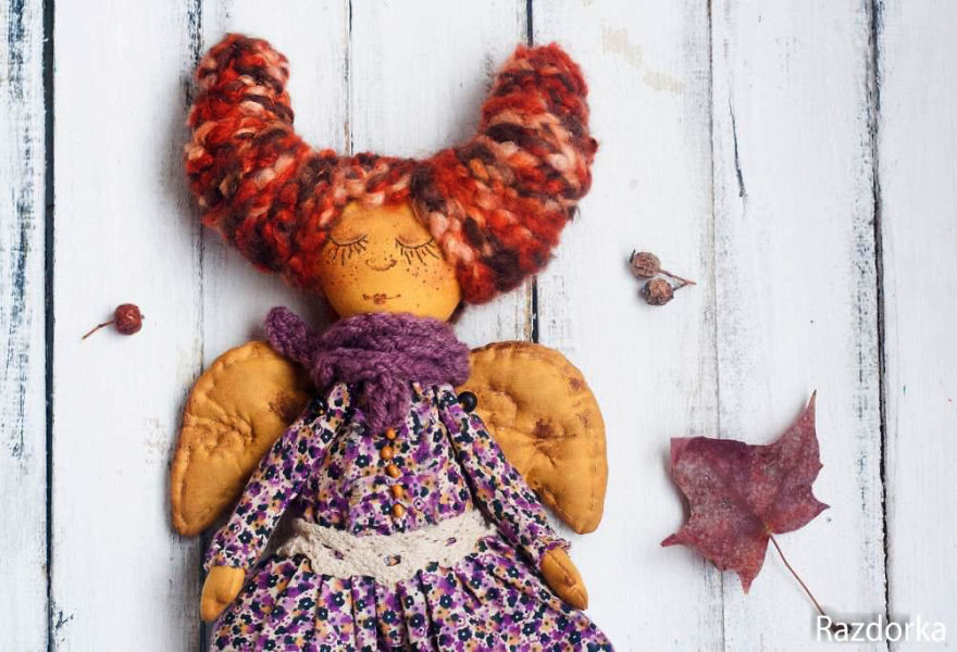 Attic Beauty: Textile Dolls By Alyona Razdorova