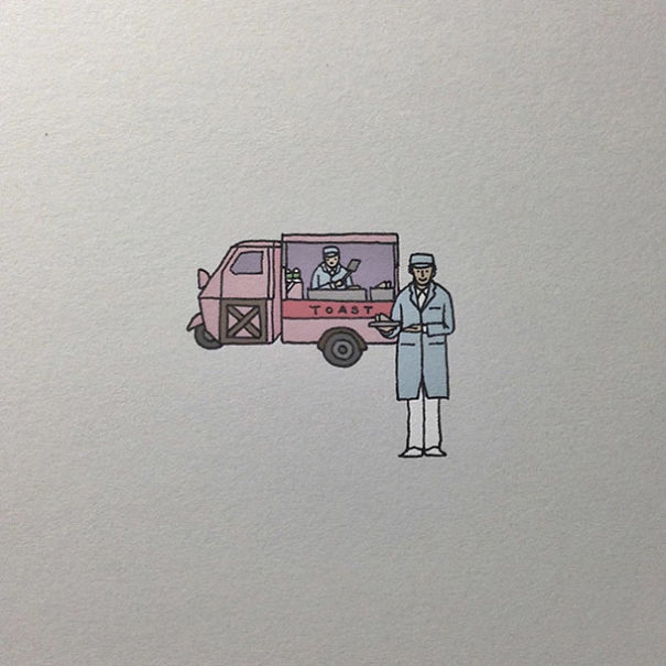Parody Illustration By Korean Artist Kim Jung-Bin