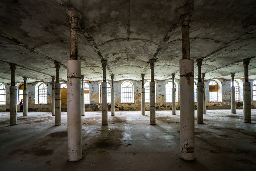 This Spooky Place Used To Be The Biggest Textile Factory In Europe