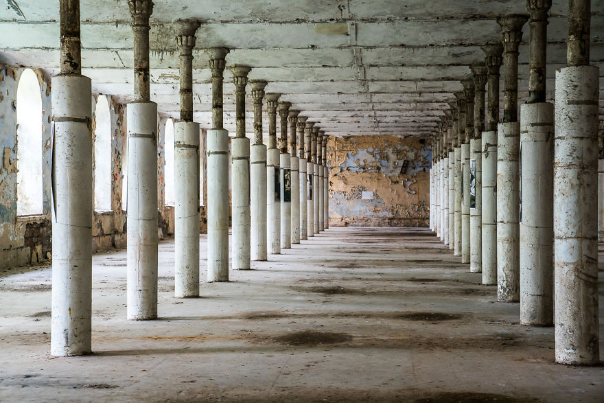 This Spooky Place Used To Be The Biggest Textile Factory In Europe