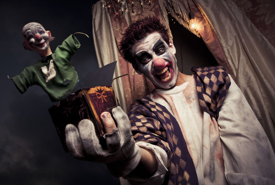 10 Clowns’ Stock Photos That Will Scare The Bejesus Out Of You