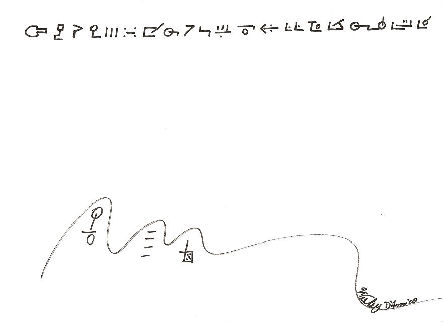 Artistic Drawing Arouses Curiosity.