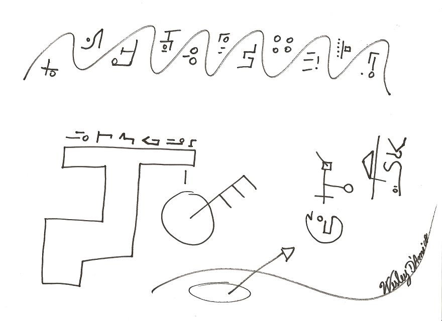 Artistic Drawing Arouses Curiosity.