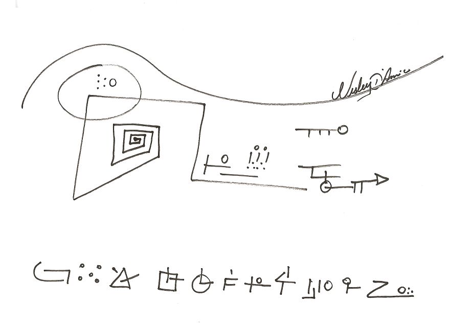 Artistic Drawing Arouses Curiosity.