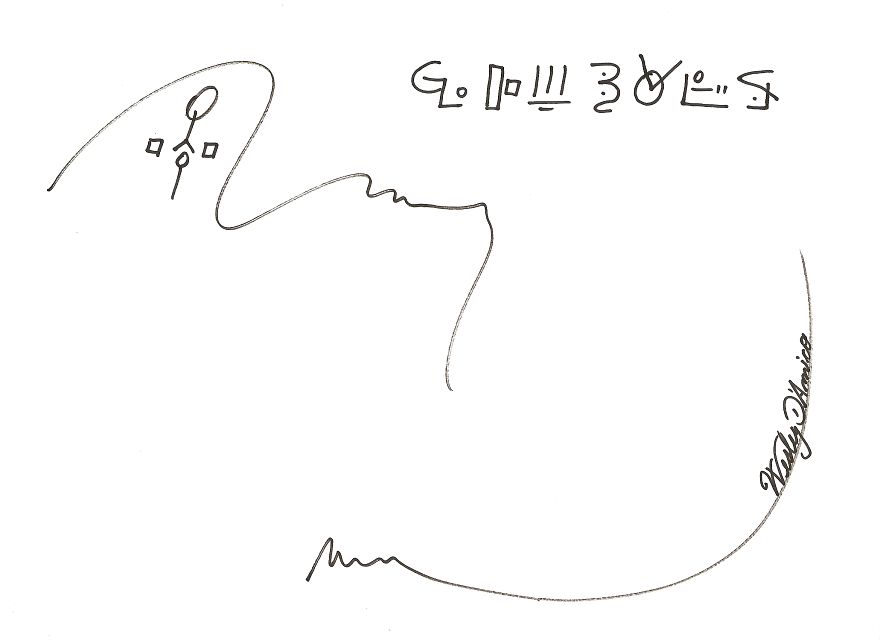 Artistic Drawing Arouses Curiosity.