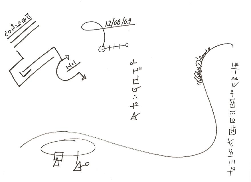 Artistic Drawing Arouses Curiosity.