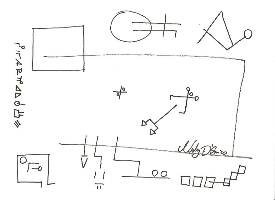 Artistic Drawing Arouses Curiosity.