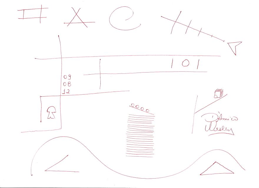Artistic Drawing Arouses Curiosity.