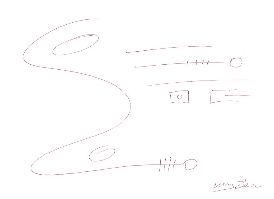 Artistic Drawing Arouses Curiosity.