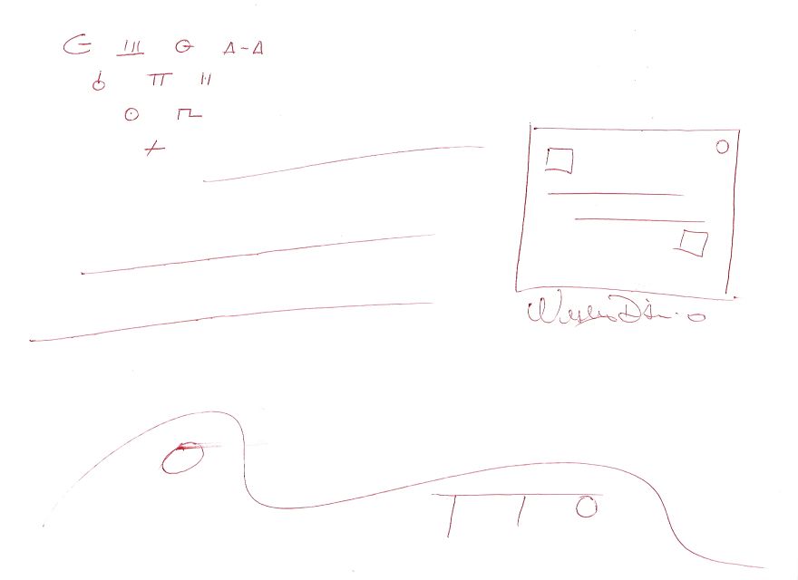 Artistic Drawing Arouses Curiosity.