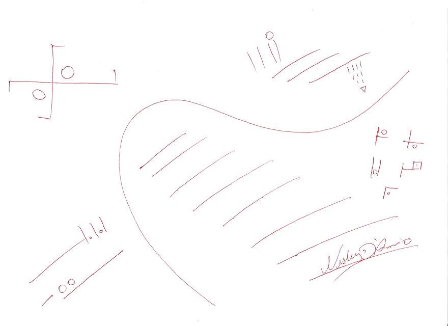 Artistic Drawing Arouses Curiosity.