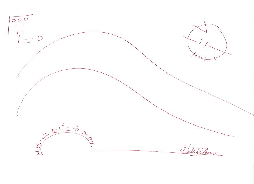 Artistic Drawing Arouses Curiosity.