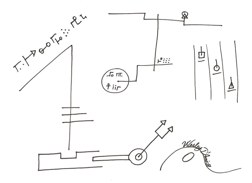 Artistic Drawing Arouses Curiosity.