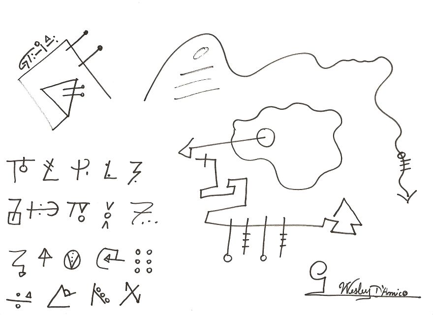 Artistic Drawing Arouses Curiosity.