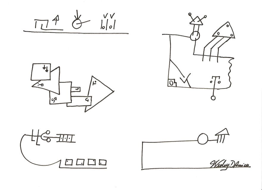 Artistic Drawing Arouses Curiosity.