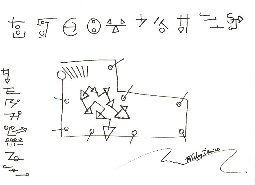 Artistic Drawing Arouses Curiosity.