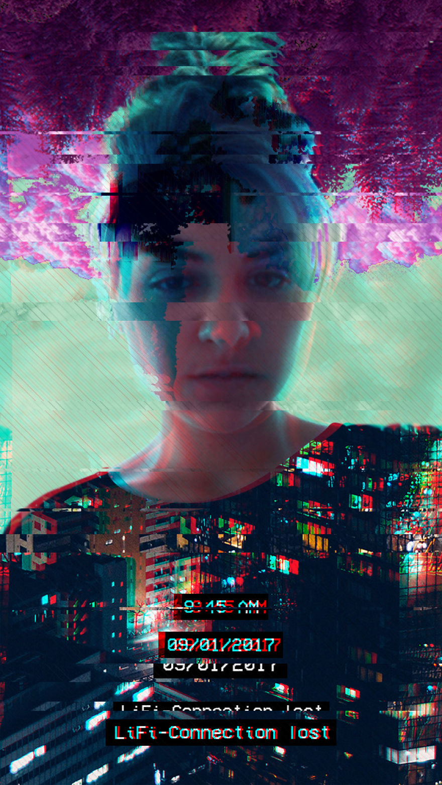I Made Vaporwave/distortion/glitch Collages Using Selfies Of My Friends
