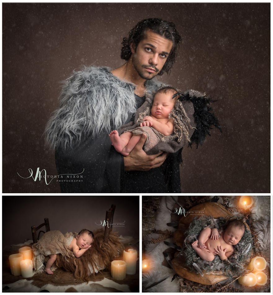 Game Of Thrones Inspired Newborn Photography Staring Jay Khan