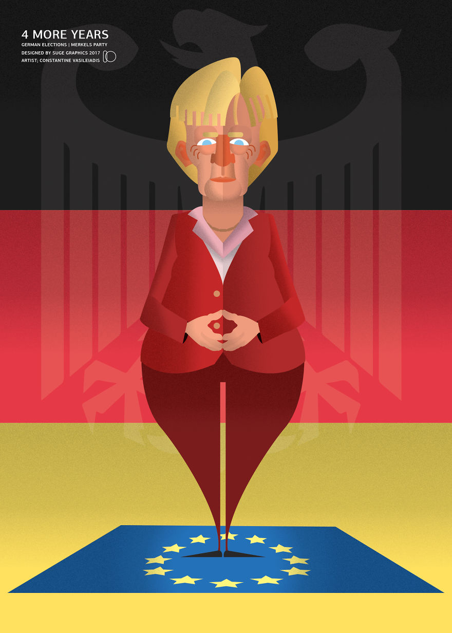 I Designed A Poster For The German Elections' Outcome