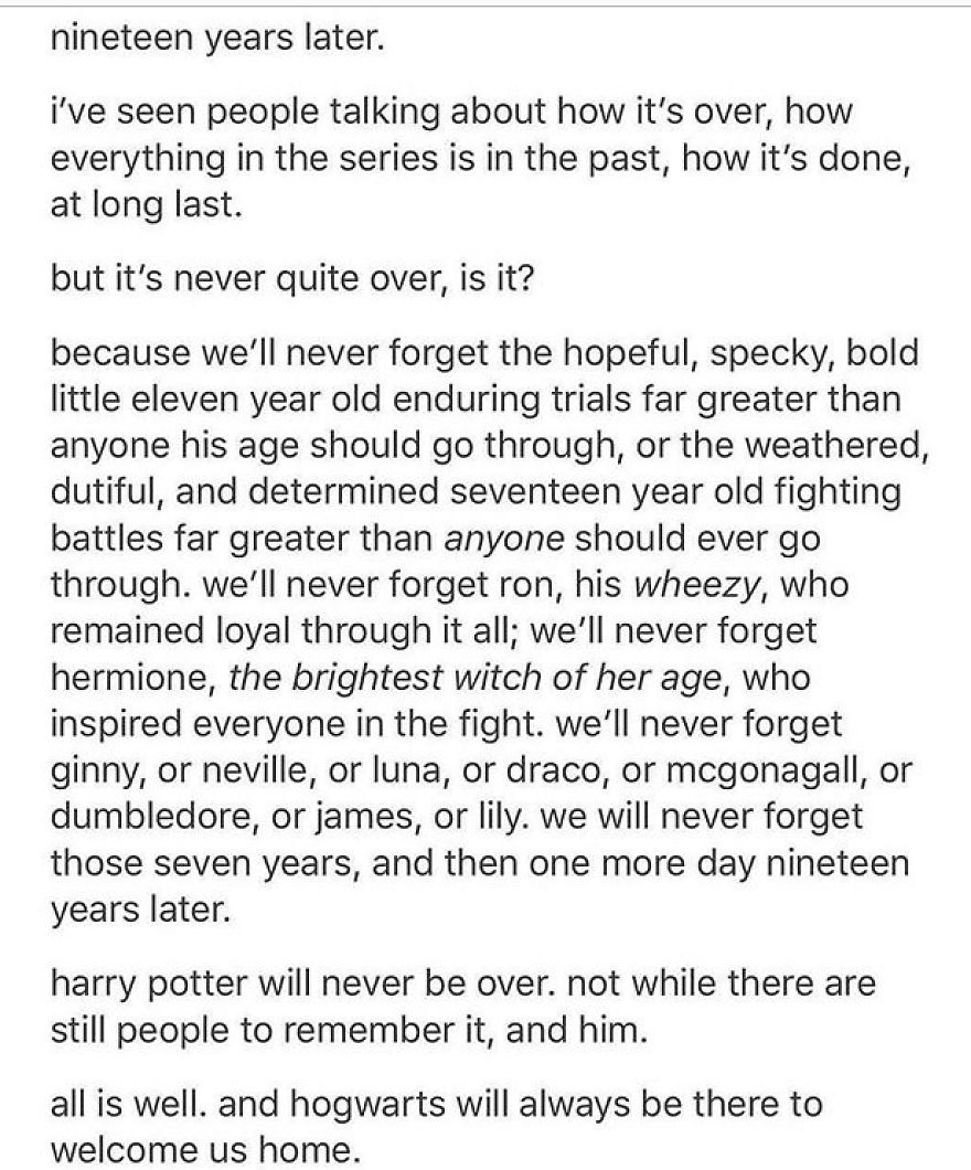 In Honor Of Epilogue Day, Relive The Entire Harry Potter Series
