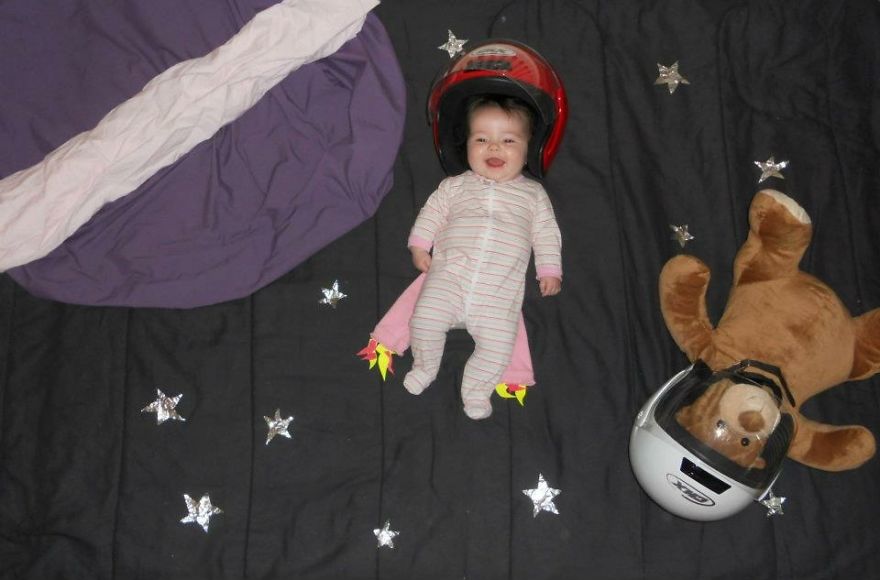 Infant Goes On Amazing Adventures - Without Ever Leaving Her Room