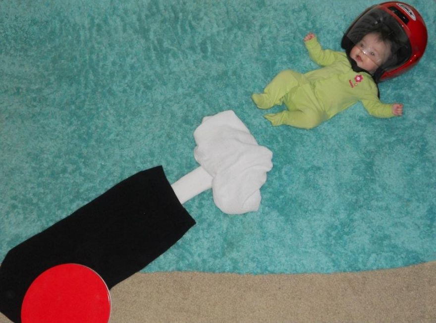 Infant Goes On Amazing Adventures - Without Ever Leaving Her Room