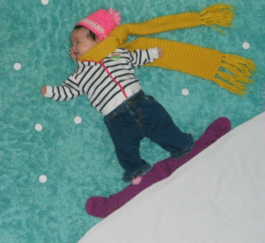 Infant Goes On Amazing Adventures - Without Ever Leaving Her Room