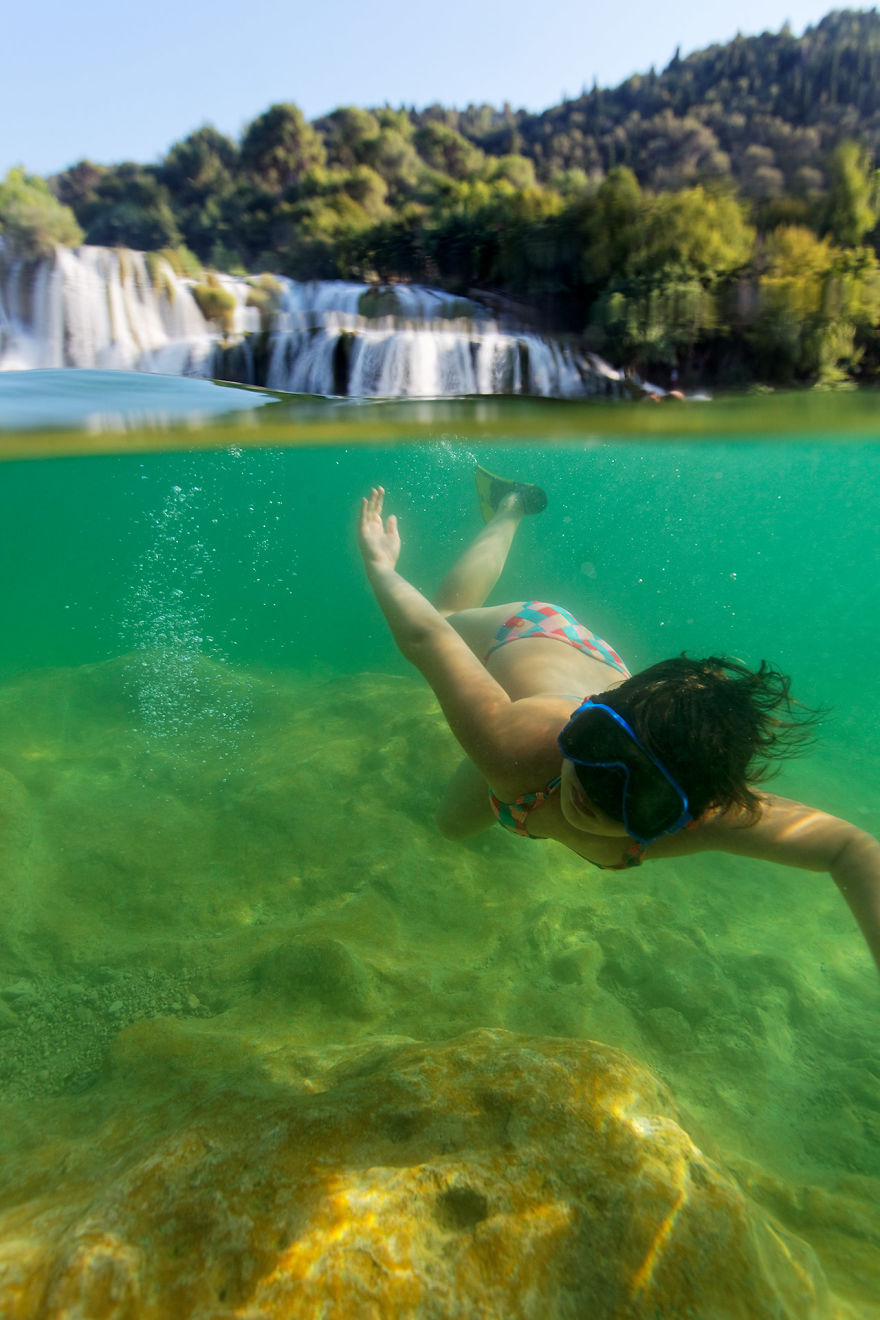 I Swam Across, Flew Over, Dived Into, And Hiked Along The Fabulous Rivers Of Croatia