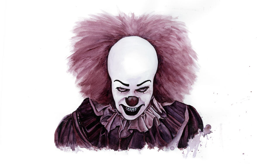 Why Not Paint Pennywise With Wine?