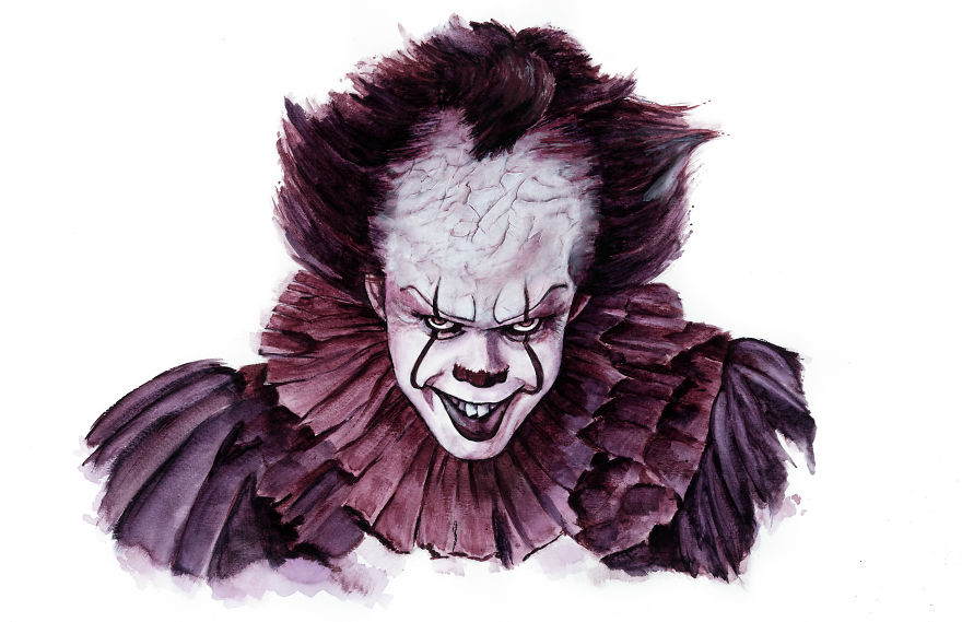 Why Not Paint Pennywise With Wine?