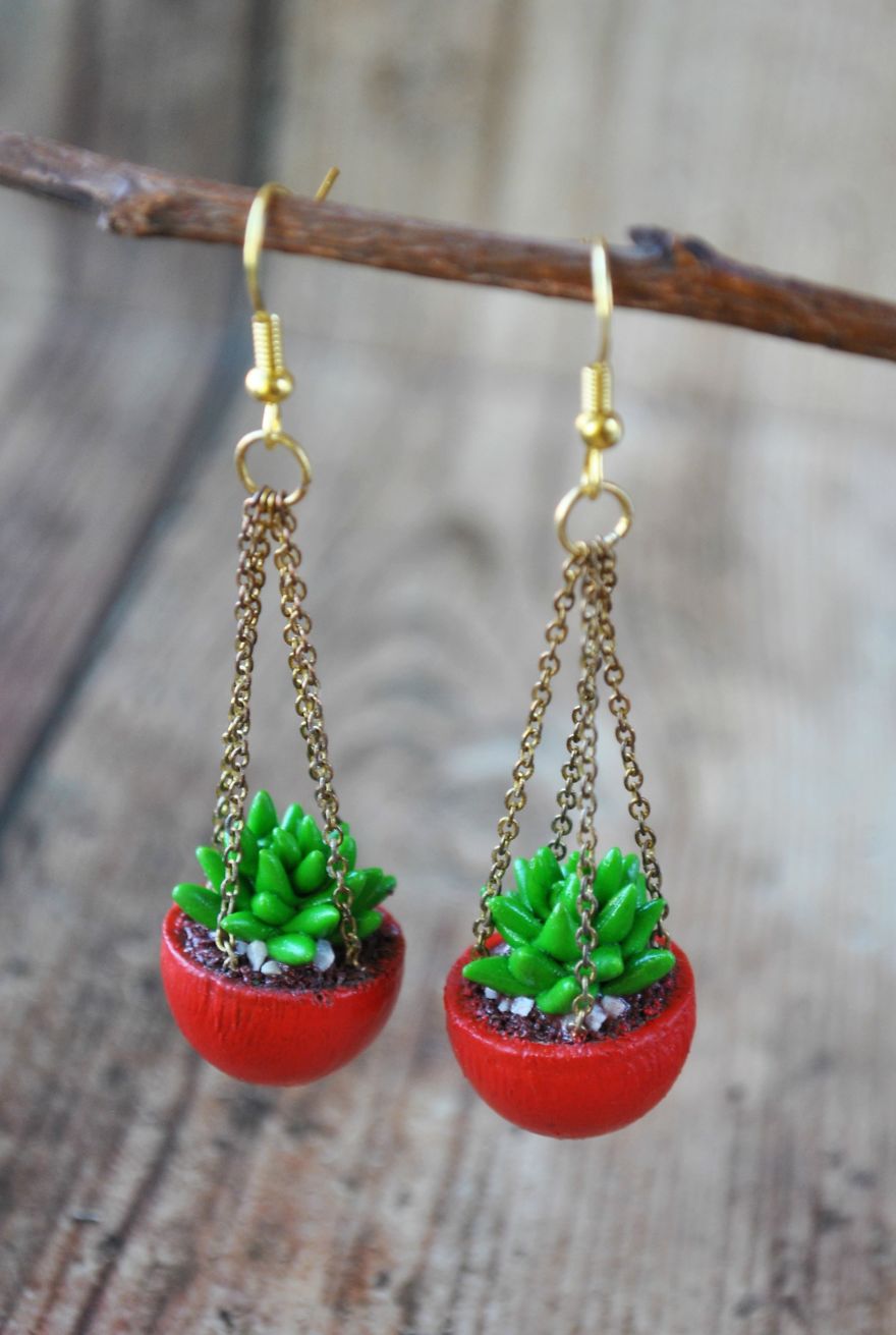 I Create Jewelry For Real Succulent Lovers