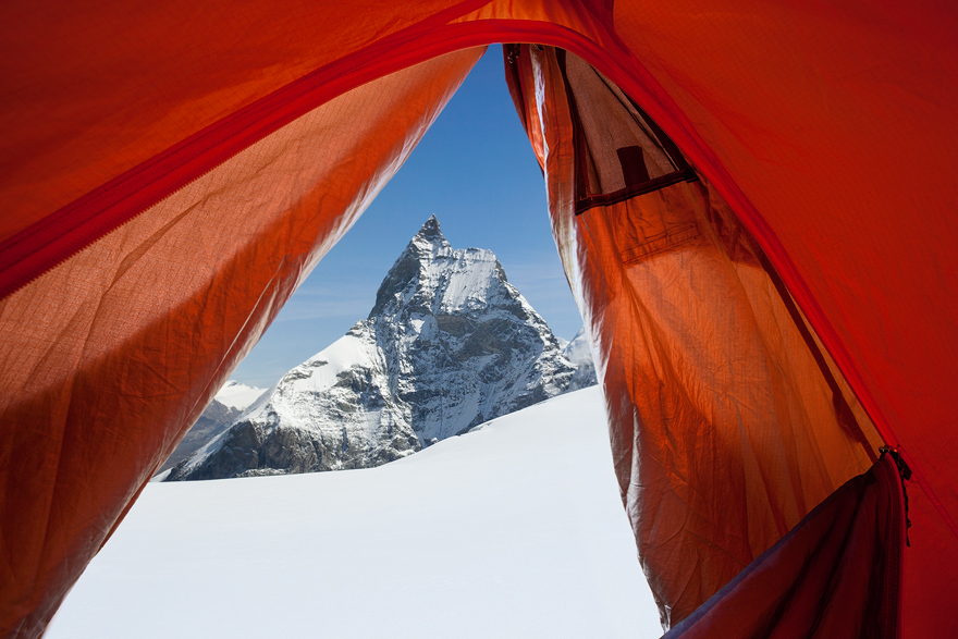 Matterhorn West Face From My Tent