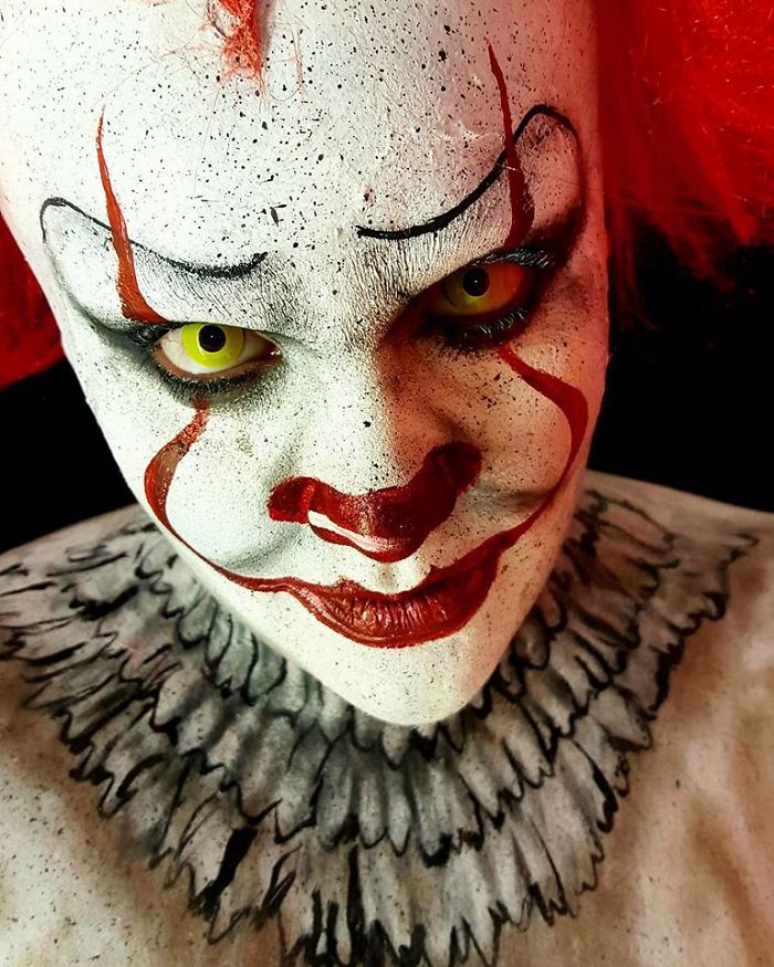 This Is My Version Of The Super Creepy New Pennywise From The 2017 It Movie