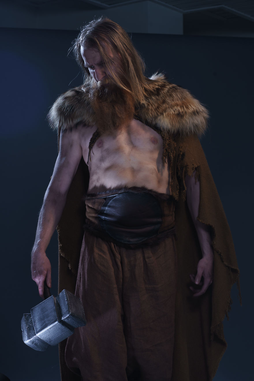 The Photographer Throws Himself In The Norse Mythology