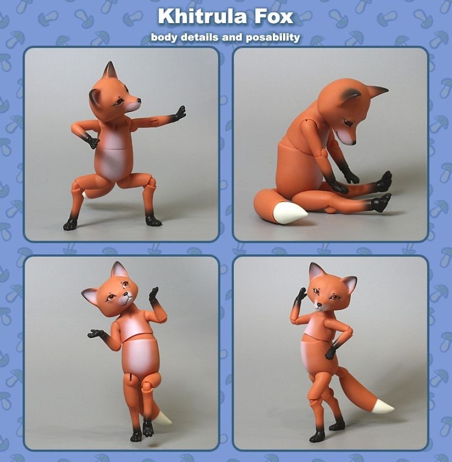Tiny Ball-Jointed Animal Dolls Look Like They Just Came From The Old Fairytale Book Tiny Ball-Jointed Animal Dolls Look Like They Just Came From The Old Fairytale Book