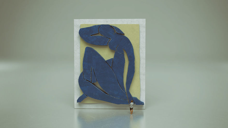 I Recreate Matisse's Artwork In 3d