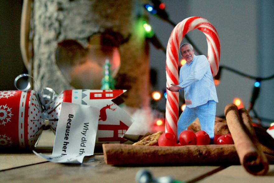 This Photographer Puts Her Family Into A Mini World Of Magical Fun For Christmas Cards