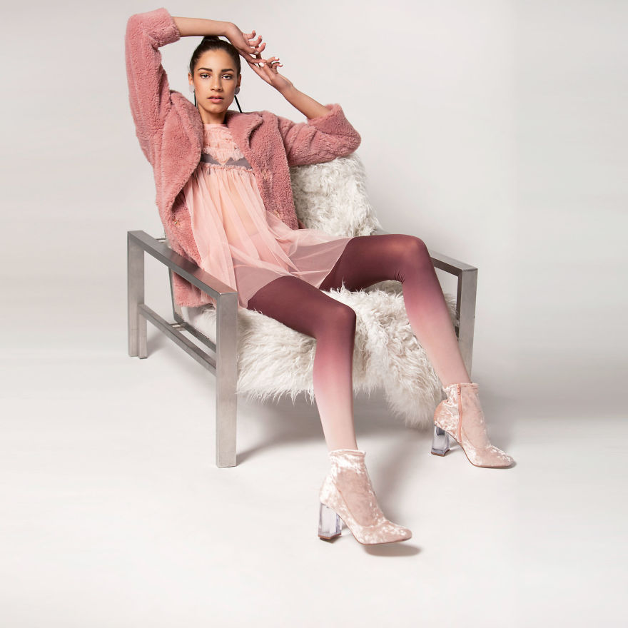 Fade To Fall With Ombr&eacute; Tights