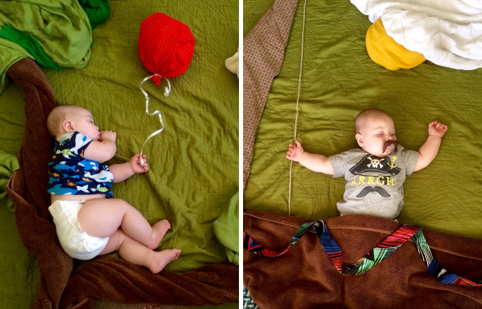 With The Help Of Household Items, I Like To Send My Son On Magical Adventures While He Sleeps