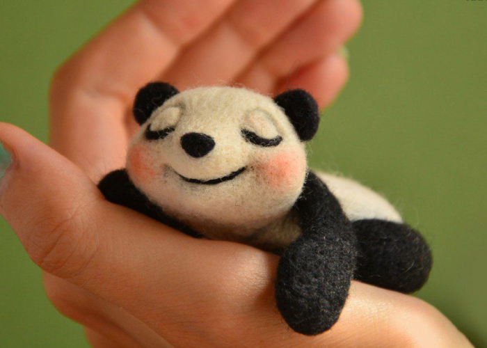 Russian Artist Makes Cute Woolen Animal Toys Completely By Hand