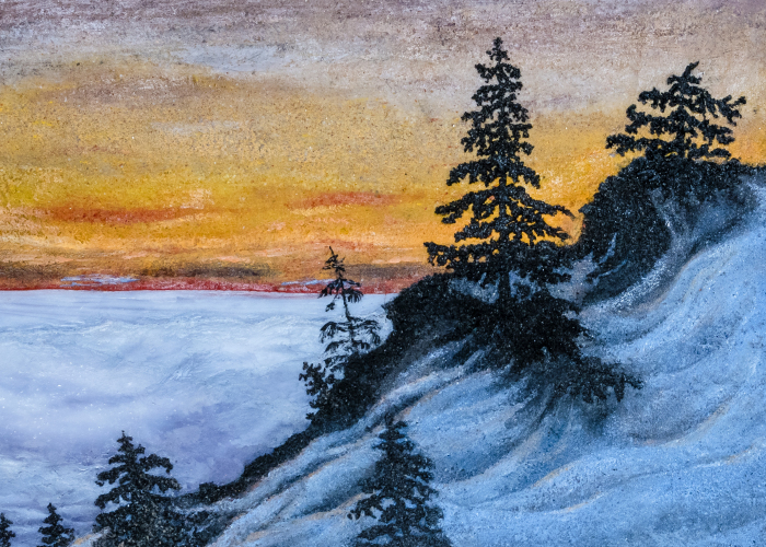 I Create Glass Art Out Of Different Glass Pieces